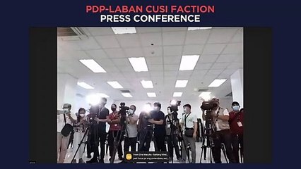 Tải video: PDP-Laban Cusi faction press conference