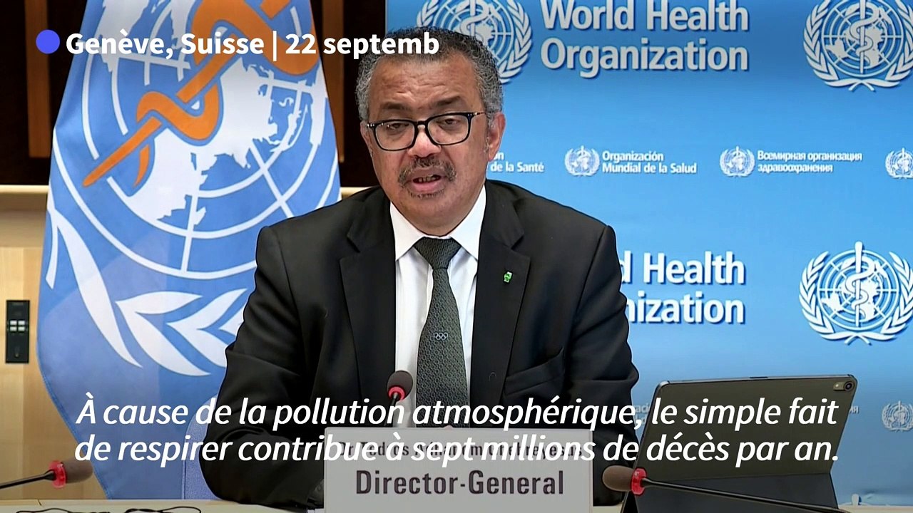 Selon l'OMS, la pollution atmosphérique tue 7 millions de personnes par ...