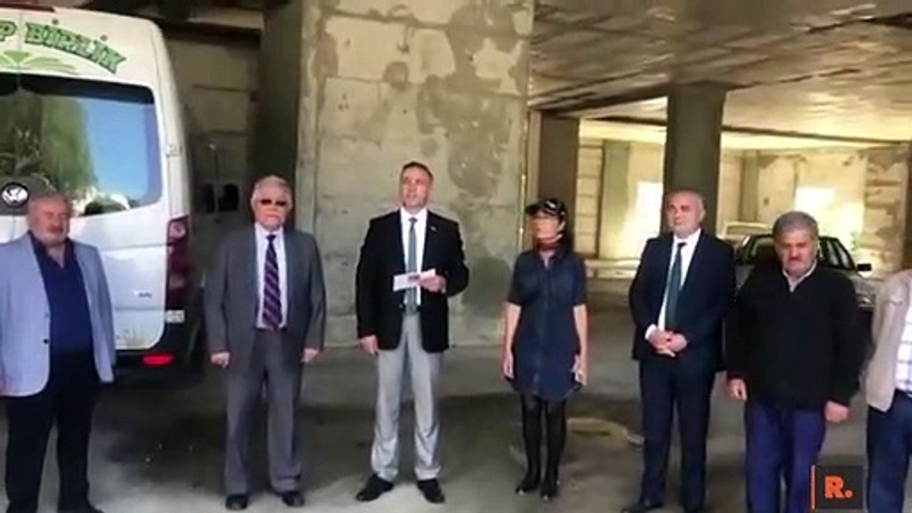 İnşaatına bağışla başlanıp yarım kalan okul otopark oldu