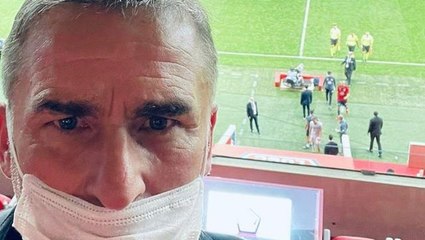 A Milli Takım'ın yeni hocası Kuntz, Burak Yılmaz'ın şov yaptığı maçtan selfie paylaştı