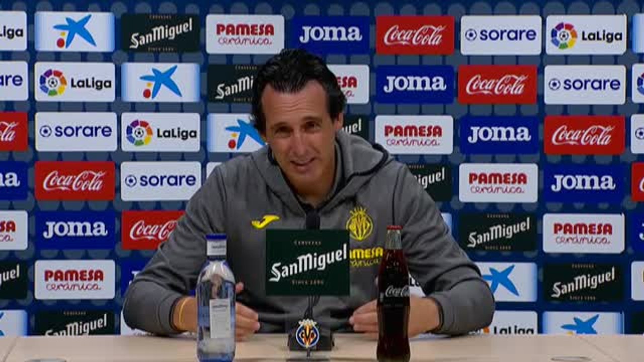 Emery: "La victoria supone darnos aire en la clasificación"