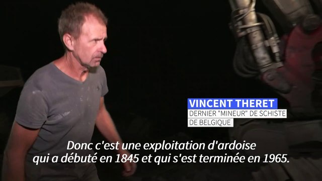Dans les Ardennes belges, le dernier mineur de schiste de Belgique