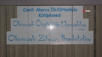 Polisten köy okuluna 500 kitap