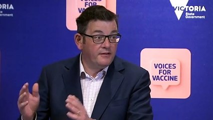 Vic. Premier says he can't speed up time between doses