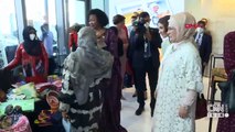 Emine Erdoğan kitabını tanıttı