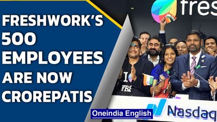 Freshwork’s IPO makes 500 employees crorepatis, 69 under the age of 30 | Oneindia News