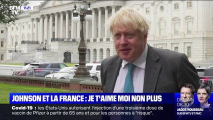 Sous-marins: le changement de ton de Boris Johnson avec la France