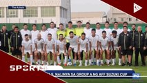 Azkals, nalinya sa group A ng AFF Suzuki Cup