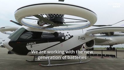 Forget city traffic jams. Airbus have launched its next generation CityAirBus ‘flying taxi’