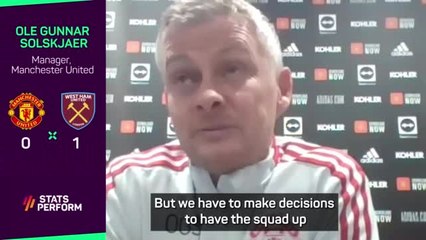 Solskjaer pleased with players' attitude despite Carabao Cup exit