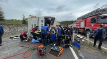 Bartın’da yolcu otobüsü kaza yaptı: 3 ölü