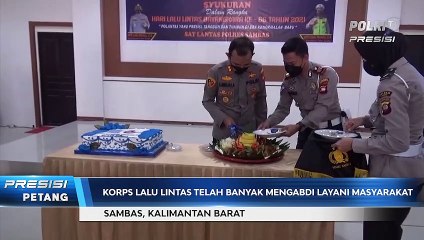 Kapolres Sambas Gelar Syukuran Peringatan HUT Bhayangkara ke 66