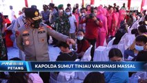 Kapolda Sumut & Ketua Bhayangkari Sumut Tinjau Percepatan Vaksinasi Covid-19 Pelajar dan Masyarakat Kota Gunungsitoli