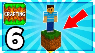 Crafting and Building - ONE BLOCK SKYBLOCK - Gameplay Part 6