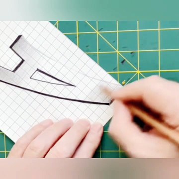 How to Draw 3D Letter A - Drawing with pencil - Awesome Trick Art.