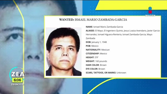 EU triplica la recompensa por Ismael El Mayo Zambada