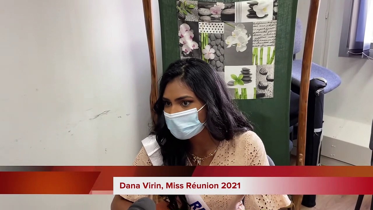 Dana Virin, Miss Réunion 2021, collabore avec la police pour lutter contre les violences