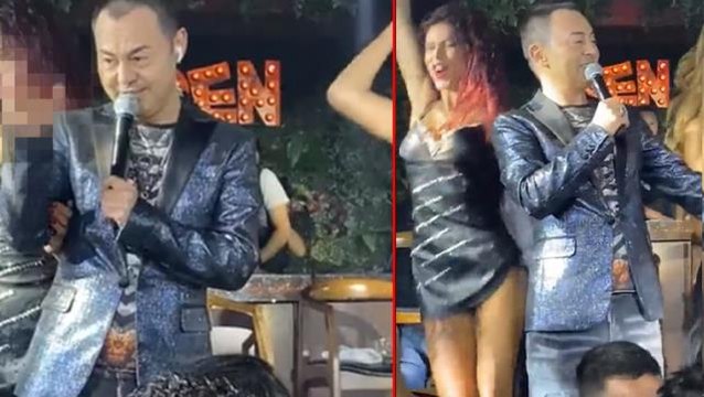 Adana Demirspor'u coşturayım derken sınırı aştı! Serdar Ortaç, şarkıyı yarıda kesip Beşiktaş'a küfretti