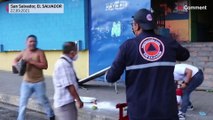 Incendio sin víctimas en el mercado de San Miguelito en El Salvador