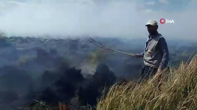 Yüksekova’nın kuş cenneti alev alev yanmaya devam ediyor