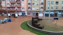 La lluvia provoca inundaciones en varios municipios de Badajoz y Huelva