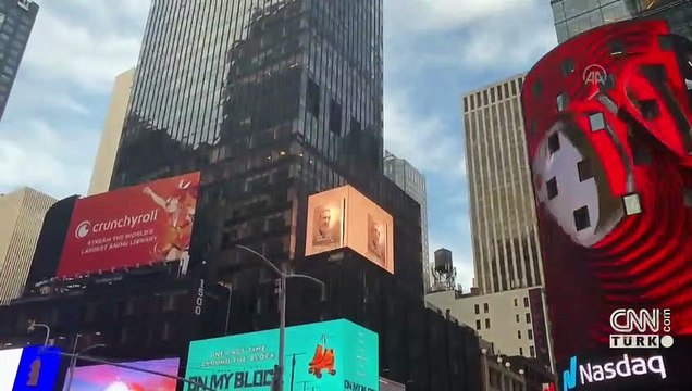 Times Meydanı'nda Erdoğan'ın kitabı tanıtıldı