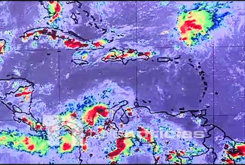 #NacionalesTN / Dos vaguadas provocarán aguaceros este jueves y 6 provincias en alerta