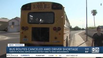 Peoria school bus routes canceled due to shortage of drivers
