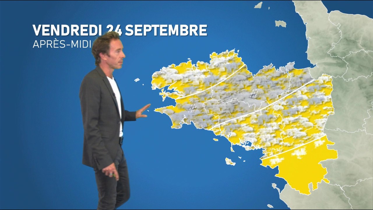 Bulletin météo pour le vendredi 24 septembre