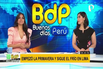 Senamhi sobre la primavera: Frío se mantendrá durante las primeras semanas de la estación