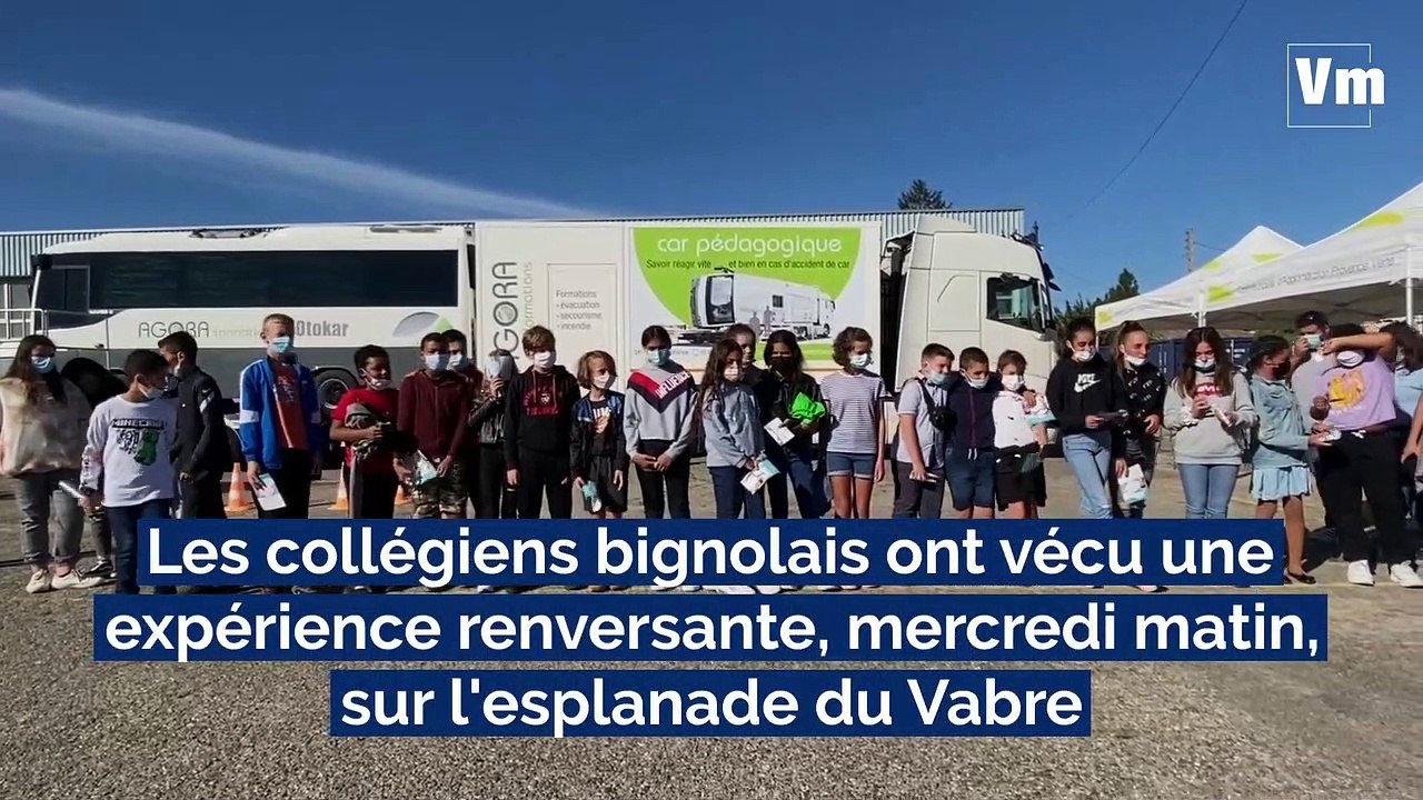 Transports scolaires: une expérience "renversante" à Brignoles