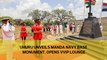Uhuru unveils Manda navy base monument, opens VVIP lounge