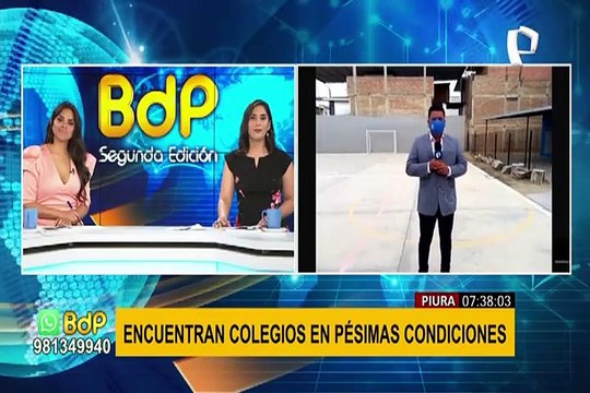 Ante el regreso a las clases semipresenciales encuentran colegios en mal estado