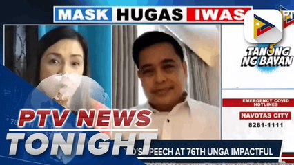 Usec. Borje: PRRD's speech at 76th UN General Assembly impactful