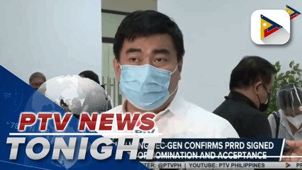 PDP-Laban Cusi wing secretary general confirms PRRD signed the Certificate of Nomination and Acceptance | via @DAManalastas