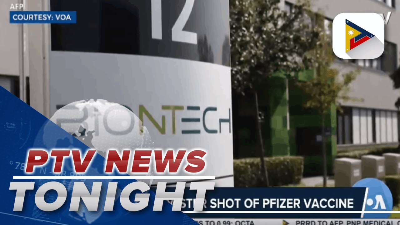 US FDA OKs booster shot of Pfizer vaccine; Pfiz...