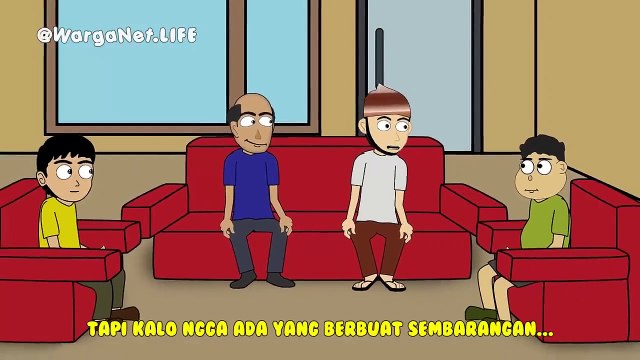 Penunggu Villa Angker Part 2 _ Animasi Horor Kartun Lucu