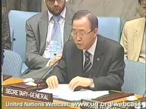 Israeli bombing raids: UN SG - Security Concil