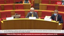 Patrimoine : les représentants des monuments historiques auditionnés        - En Séance au Sénat (23/09/2021)