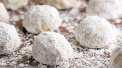 Snowball Cookies Complete Your Winter Wonderland