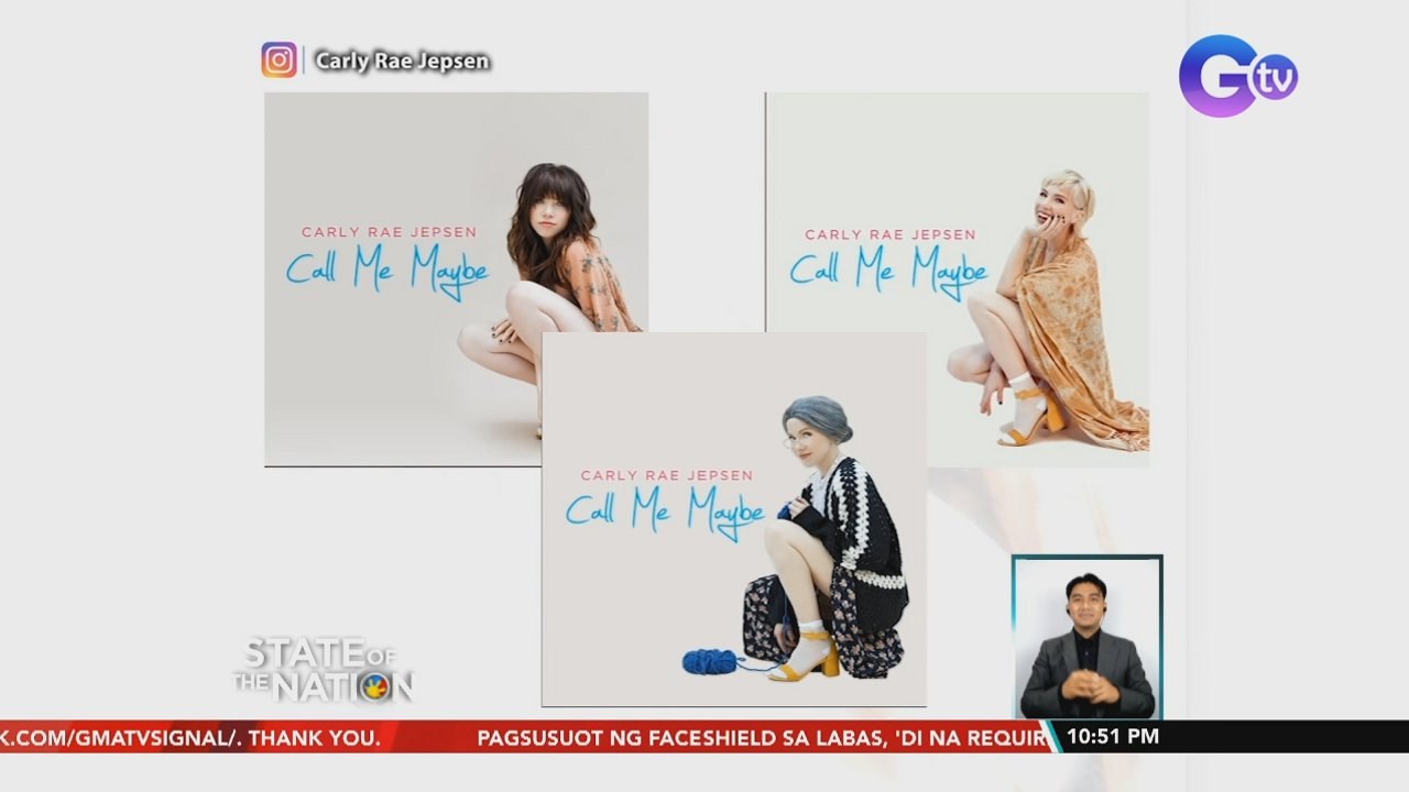 Bihis-lola, isa sa cover transformation ni Carly Rae Jepsen sa 10th year anniversary ng "Call Me Maybe" | SONA