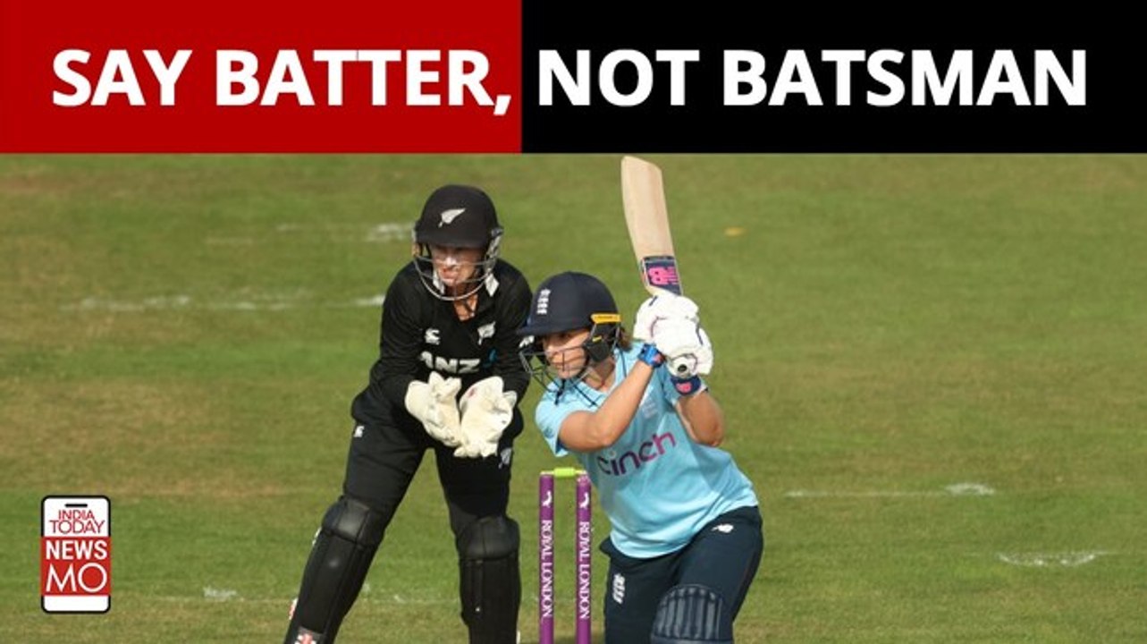 Batsman will now be called 'Batter'