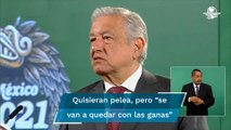 Conservadores quisieran que nos peleáramos con EU, pero se van a quedar con las ganas: AMLO