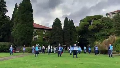 Boğaziçi Üniversitesi'nde akademisyenler eylemlerine devam ediyor; rektörlük binasına 176. kez sırt döndüler