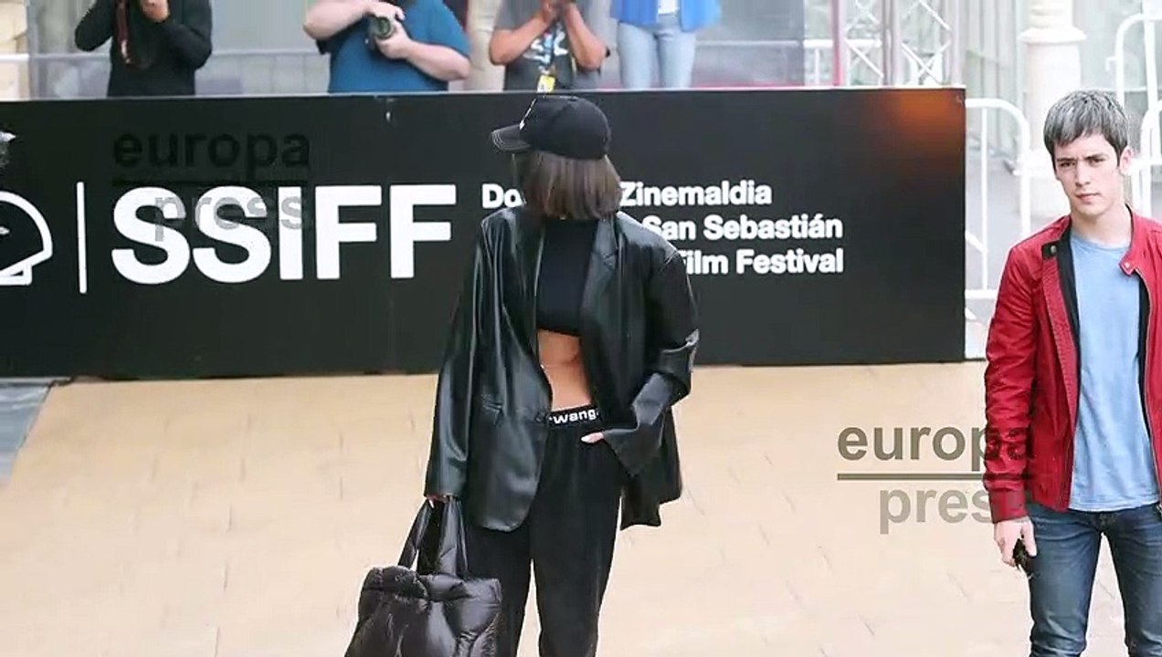 La actriz Begoña Vargas llega al Festival de San Sebastián