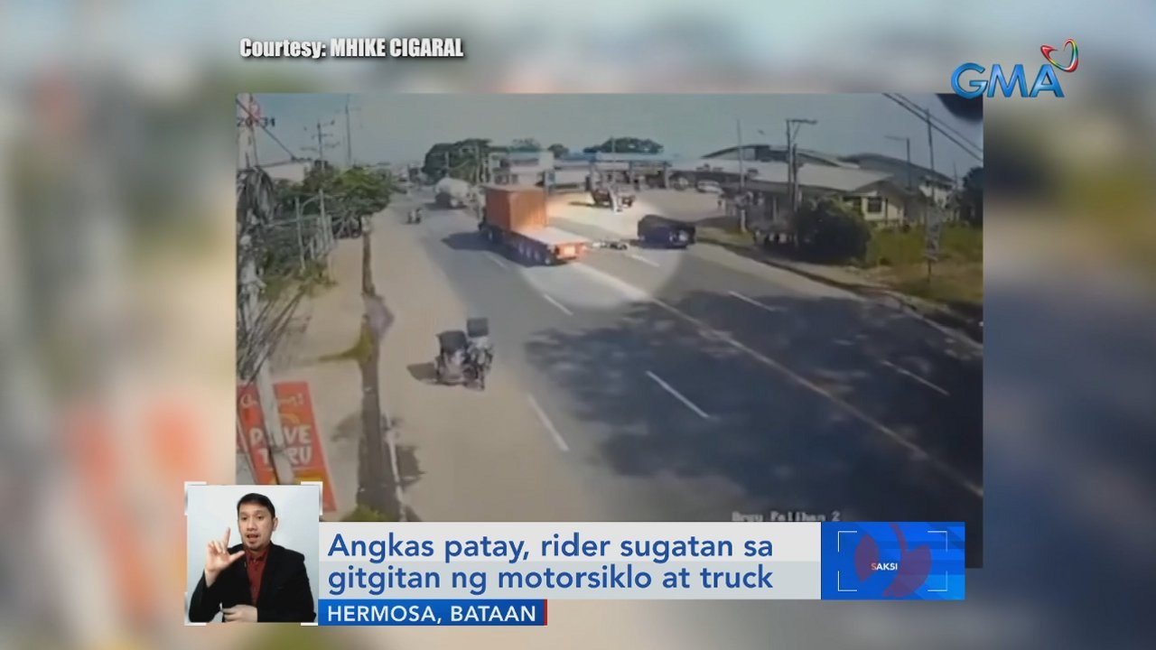 Angkas patay, rider sugatan sa gitgitan ng motorsiklo at truck | Saksi