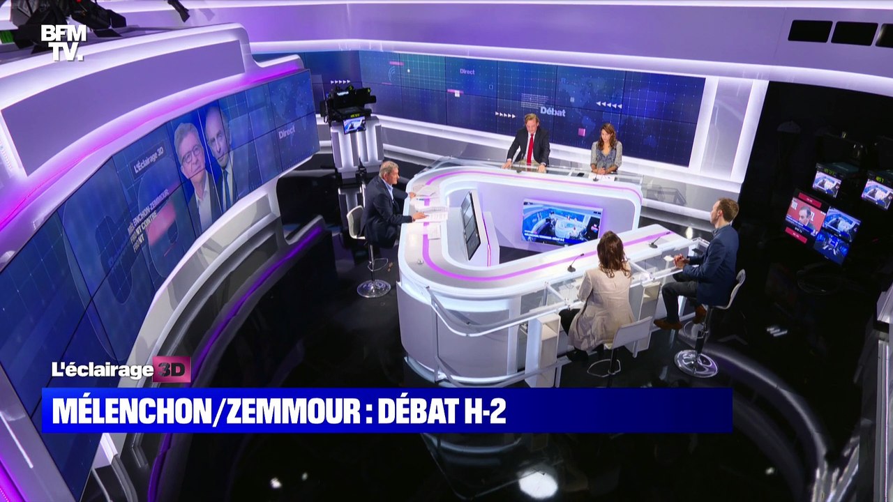 Mélenchon/Zemmour: débat H-2 - 23/09