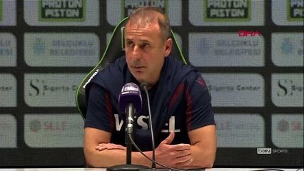 SPOR İttifak Holding Konyaspor - Trabzonspor maçının ardından