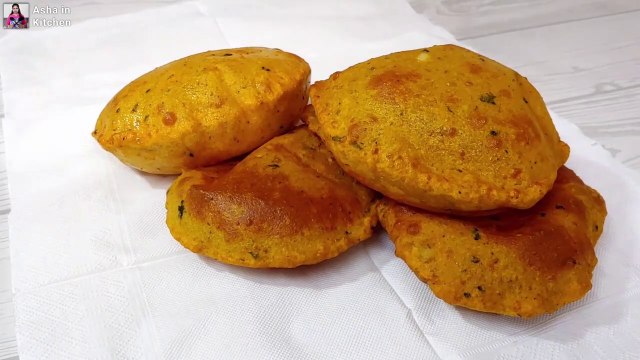 फूली फूली और करारी आलू की मसालेदार पूरी नाश्ते, टिफिन के लिए | Aloo Masala poori | Aloo Puri Recipe
