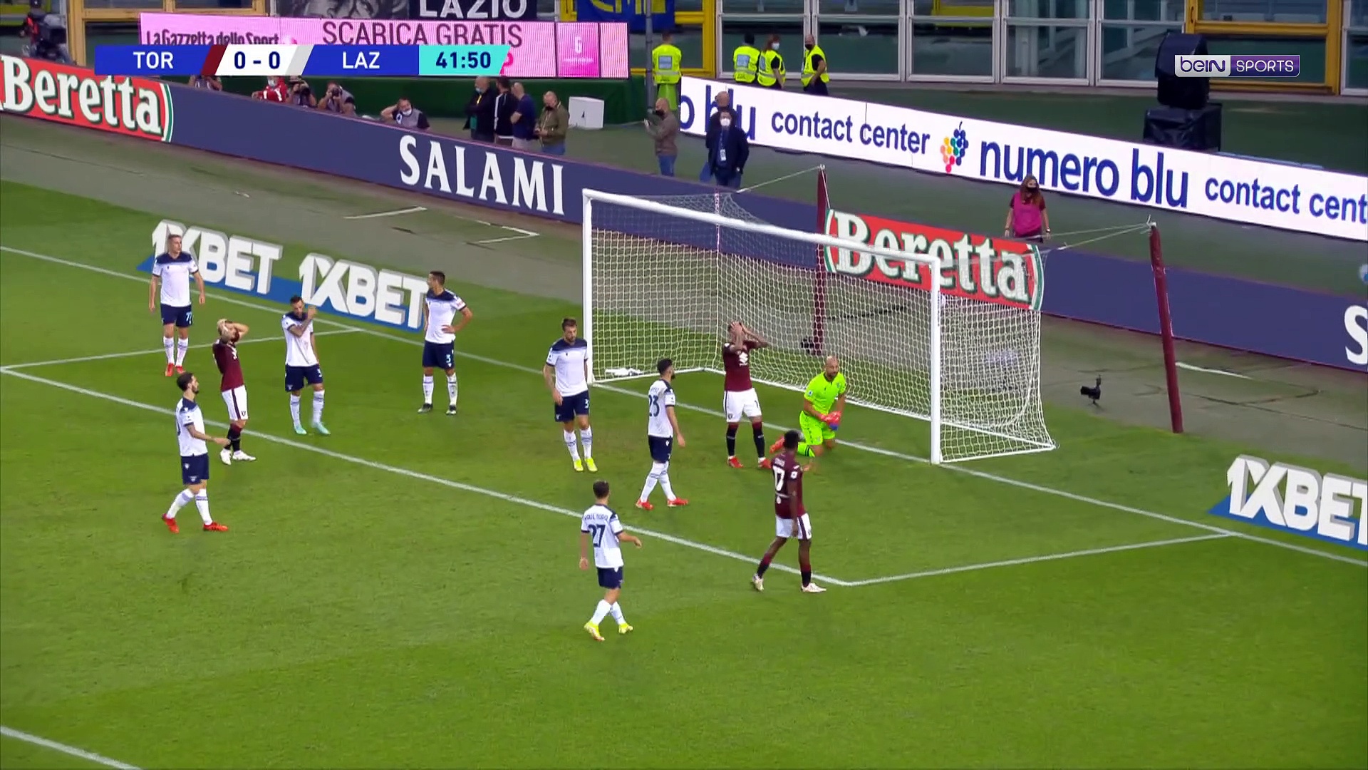 Serie A : Ciro Immobile sauve la Lazio en fin de match face au Torino